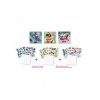 Poppik Stickers Les Princesses 3 Puzzles en 3 x 35 Gommettes - Poppik