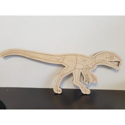 Stuka Puka Puzzle en Bois Anatomie du Dinosaure - Stuka Puka