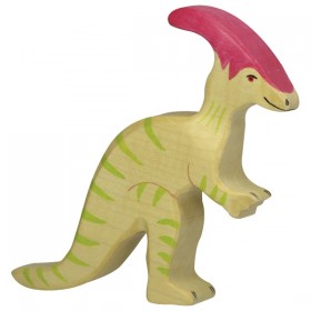 Figurine en Bois Holztiger Dinosaure Parasaurolophus - Holztiger