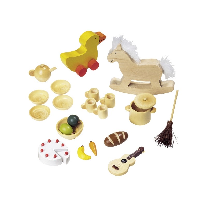 Goki petits jouets pour Maison de Poupée - Goki