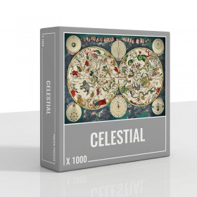 Cloudeberries Puzzle 1000 piéces Carte du Ciel Celestial - Poppik