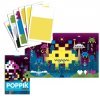 Poppik Stickers Mon Poster Pixel Art en 1600 Gommettes - Poppik