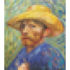 Poppik Mon poster Vincent Van Gogh en 1900 Stickers - Poppik