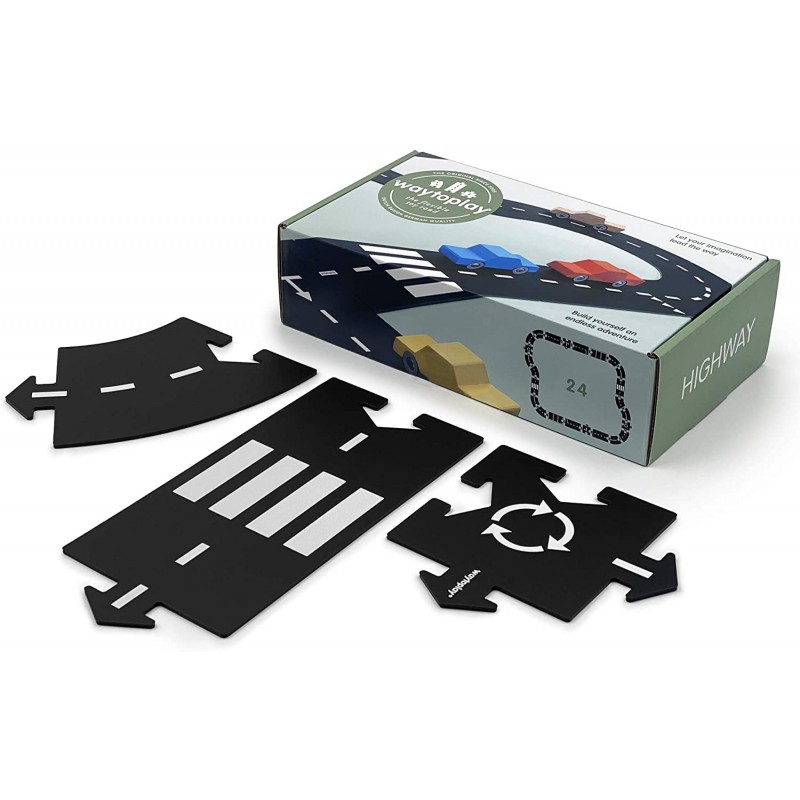 Circuit automobile Waytoplay l'autoroute 24 pièces - Waytoplay