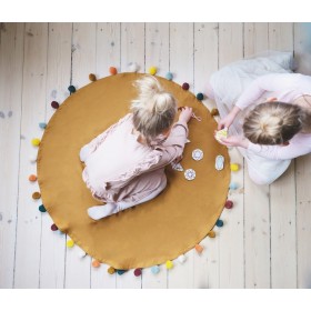 Fabelab Tapis de jeu Ocre en Coton - Fabelab