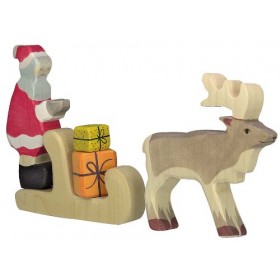Holztiger Pére Noel en bois - Holztiger