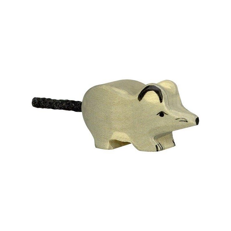 Holztiger la souris grise en Bois - Holztiger