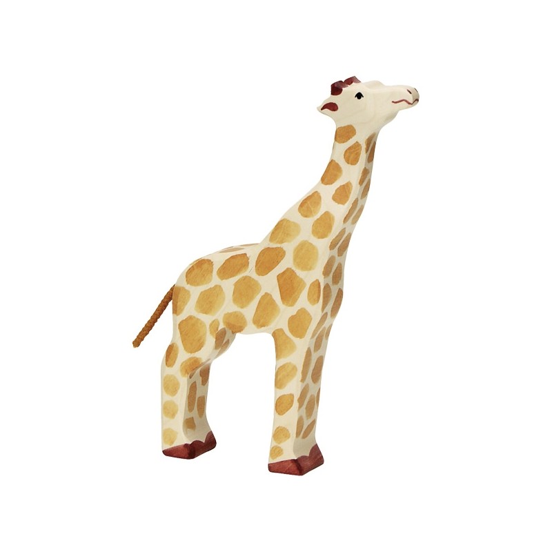 Holztiger La Girafe Tête Haute en Bois - Holztiger