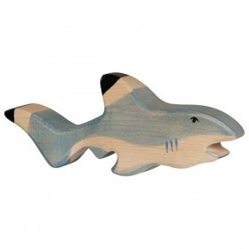 Holztiger Figurine en Bois le Requin - Holztiger