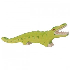 Holztiger Figurine en Bois le Crocodile - Holztiger