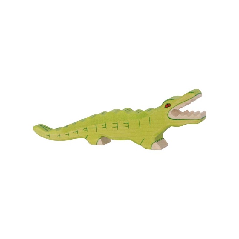 Holztiger Figurine en Bois le Crocodile - Holztiger