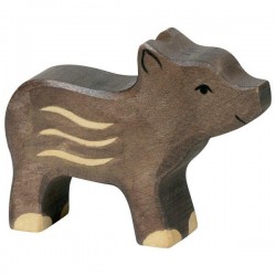 Figurine en Bois Holztiger Le Marcassin - Holztiger