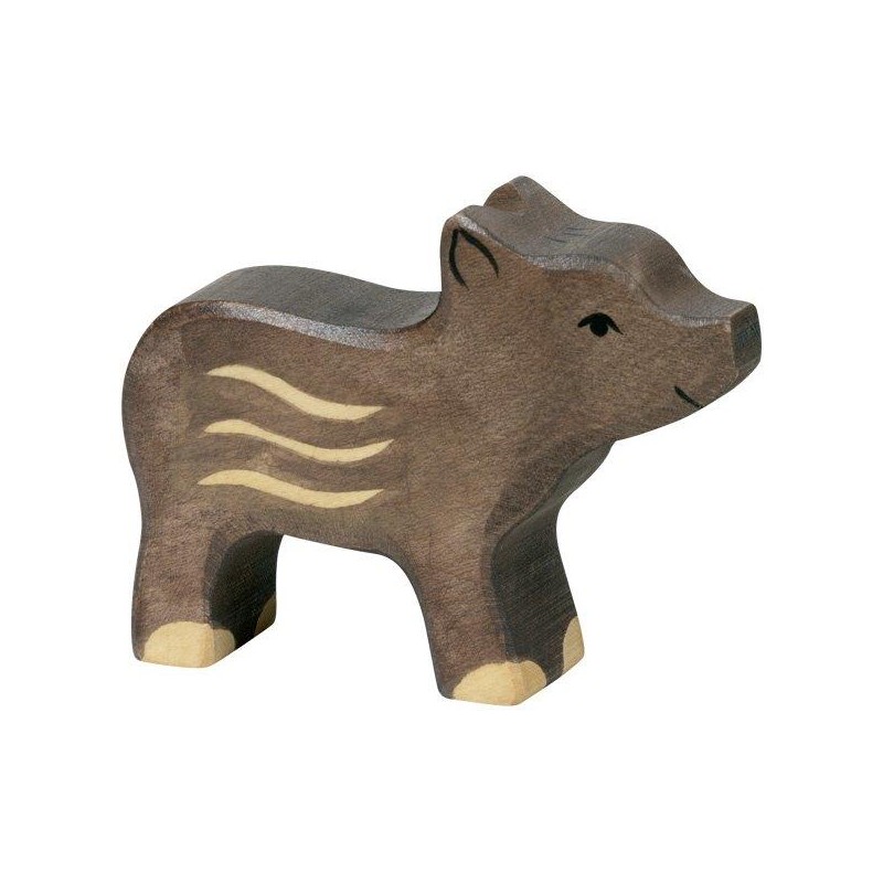 Figurine en Bois Holztiger Le Marcassin - Holztiger