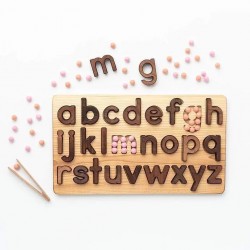 Puzzle en bois l'alphabet en Minuscule - Oyuncak House