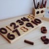 Puzzle en Bois les nombres de 0 à 10 - Oyuncak House