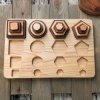 Puzzle en bois les Formes Géométriques - Oyuncak House