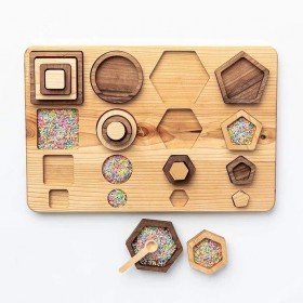 Puzzle en bois les Formes Géométriques - Oyuncak House