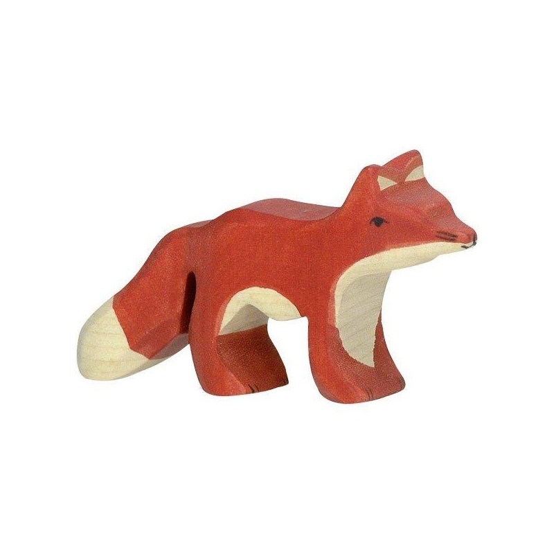 Figurine en Bois Holztiger le petit renard - Holztiger