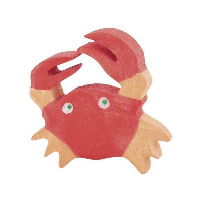 Figurine en Bois Holztiger le Crabe - Holztiger