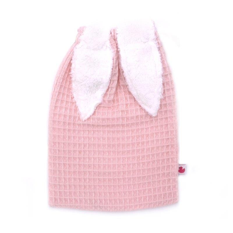 Sac à gouter Lapin - Rose Blush - Nid 'abeille - BB&CO