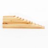 Lot de 11 Planches de Constructions Bois Naturel - Oyuncak House