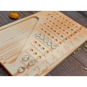 Tablette en bois pour l'apprentissage des Chiffres - Oyuncak House