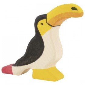 Figurine en Bois Holztiger le Toucan - Holztiger