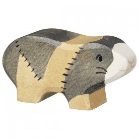 Figurine en Bois Holztiger Cochon d'Inde - Holztiger