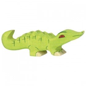 Holztiger Figurine en Bois le Crocodile P modéle - Holztiger