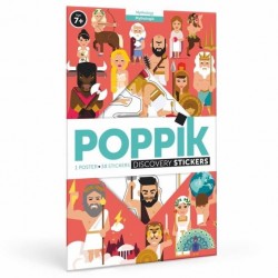 Poppik Mythologie 38 Stickers Gommettes - Poppik