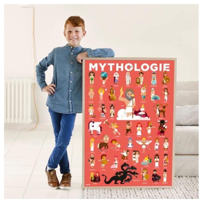 Poppik Mythologie 38 Stickers Gommettes - Poppik