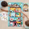 Poppik La maison de Graou 100 Stickers Gommettes - Poppik