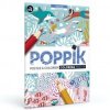 Poppik Poster à colorier les mers Tropicales - Poppik