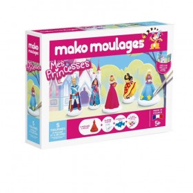 Mako moulage Mes Princesses 5 Moules - Mako Moulage