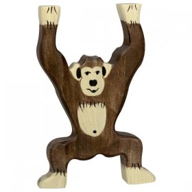 Holztiger le singe Chimpanzé Bois - Holztiger
