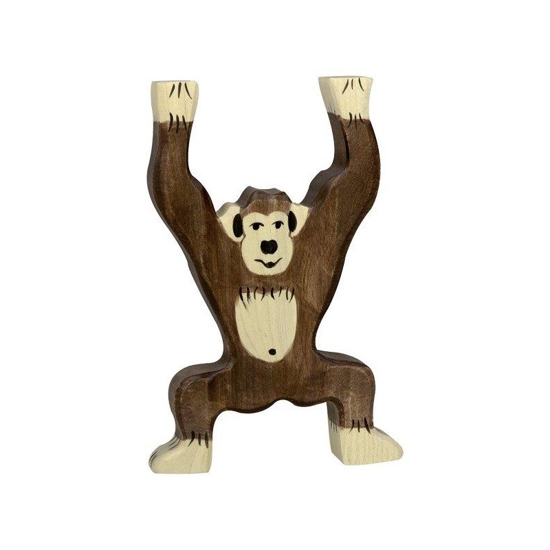 Holztiger le singe Chimpanzé Bois - Holztiger