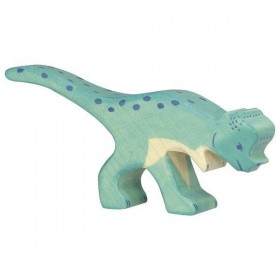 Figurine en Bois Holztiger Dinosaure Pachycephalosaurus - Holztiger