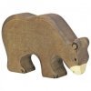 Holztiger figurine en bois l'Ours Brun mangeant - Holztiger