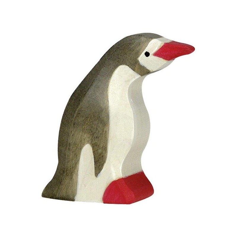 Figurine en Bois Holztiger le petit Pingouin - Holztiger