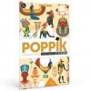 Poppik Stickers Mon poster sur l' Egypte en 35 gommettes - Poppik