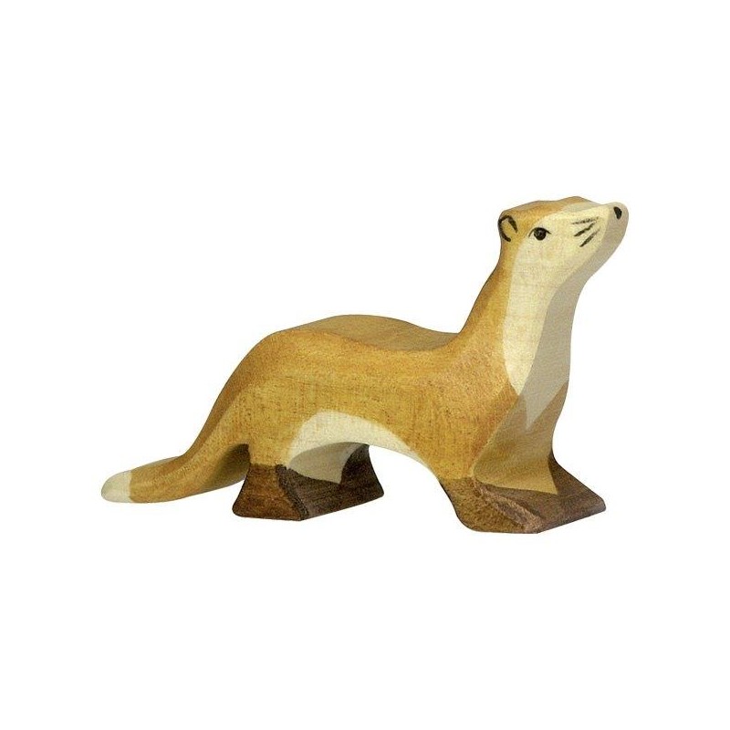 Figurine en bois Holztiger Le furet - Holztiger