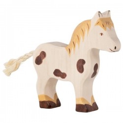 Figurine en Bois Holztiger le Poney - Holztiger