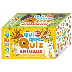 P'tits Jeux docs Qui Que Quiz Animaux 200 questions - Editions Milan