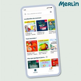 Boite à histoire / Conteuse Merlin de chez Milan - Editions Milan