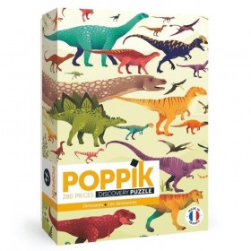 Poppik puzzle Les Dinosaures 280 piéces - Poppik