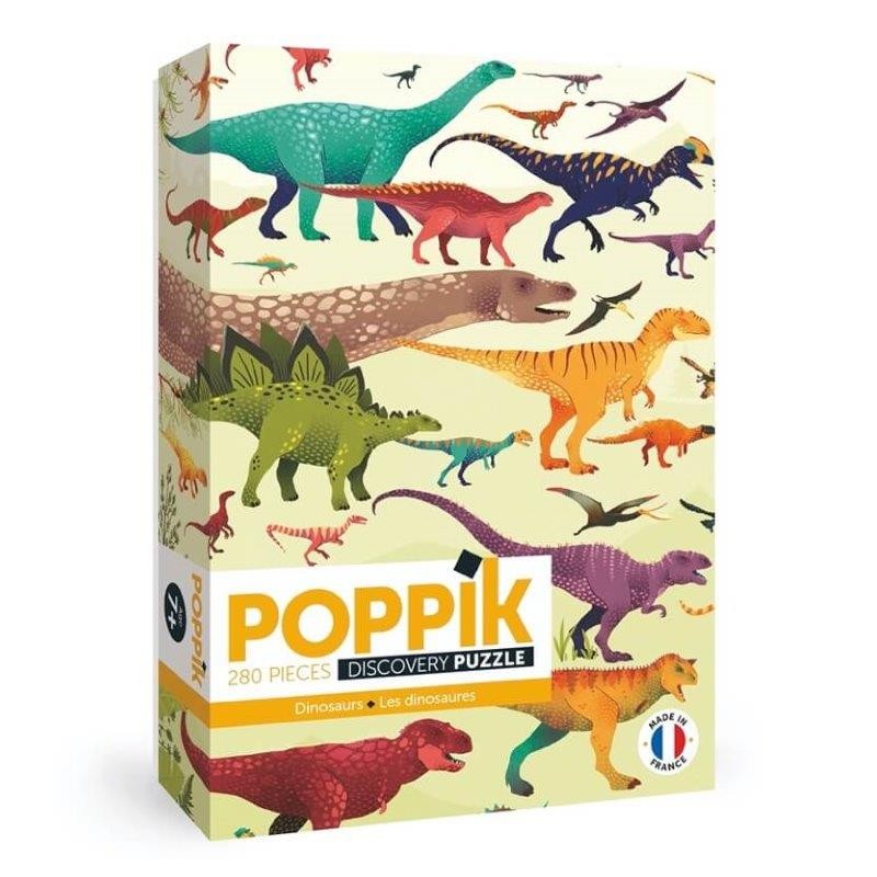 Poppik puzzle Les Dinosaures 280 piéces - Poppik