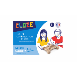 Cloze Jeu de Construction en Bois La Suite 102 piéces - Cloze