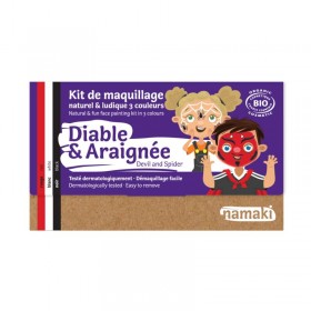 Namaki Kit de maquillage 3 couleurs Diable et Araignée - Namaki cosmetics