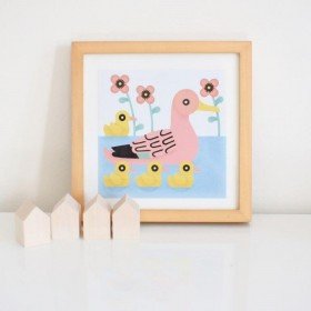 Poppik 6 cartes des animaux de l'eau 96 Stickers Gommettes - Poppik