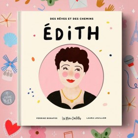 Livre sur Edith Piaf - Mini confettis